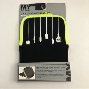 NWT| Tablet Sleeve Case & Stand “2 in 1”